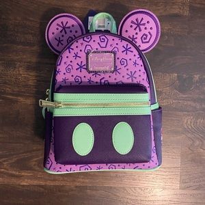 Disney Parks Mad Tea Party Loungefly Mini Backpack